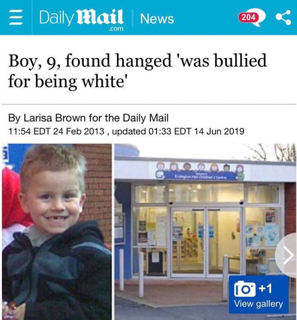 Where was the outrage? Where were the protests? Where was the nonstop media coverage? Nowhere. Because apparently this didn’t matter enough. We all know why.