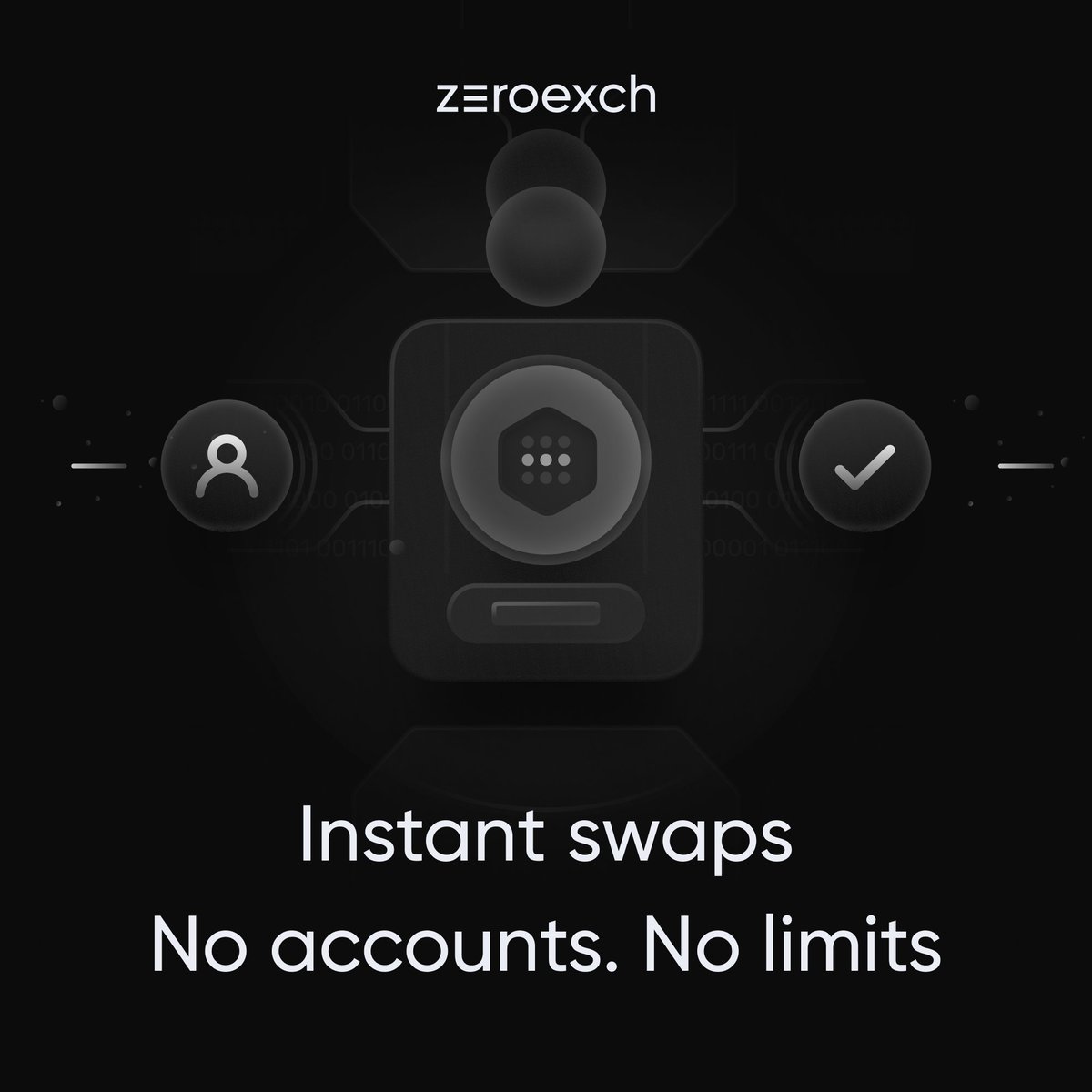 zeroexch's tweet image. Tired of your swaps getting frozen 🥶 all the time?

Swap on ZeroExch

Instant swaps no freezes, no KYC
Try it -&amp;gt; zeroexch.io