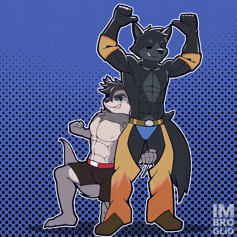 Fightober Day 18 - Cheat

Another convincing win from Ash- ASHLEY WATCH OUT! BEHIND YOU!

Ashley and Quentin belong to <a href="/BrittDang14/">Britt Dang</a>

#FIGHTOBER2025 #FFF