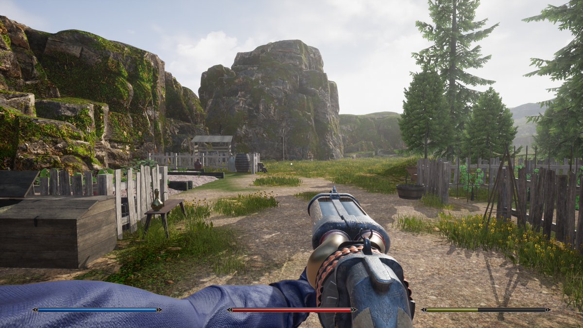 Added weapons to my game. At first I didn't want to, but then I realized that it didn't look right without them.
#indiegame #indiedev #gamedev #roguelike #fps #farming #magic #ScreenshotSaturday
Don't forget to add it to your wishlist! =)
store.steampowered.com/app/3284080/Li…