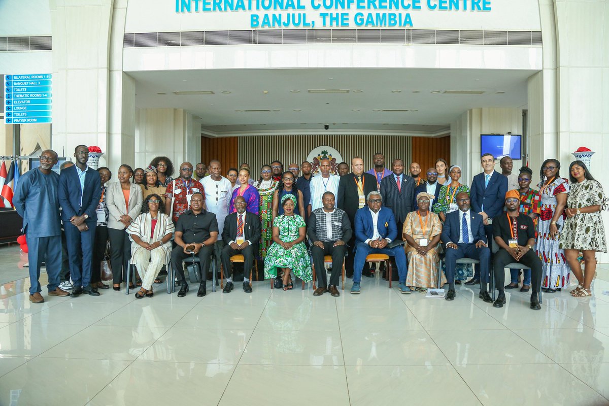NHRCGambia's tweet photo. The NHRC participates at the 8th National Human Rights Institutions Forum, currently being held at the SDKJ Conference Centre, under the theme: ‘Human Rights and Development in Africa: Pathways to Dignity, Accountability and Inclusion’. https://t.co/jByShJqW58 https://t.co/zVzJSNa6X2