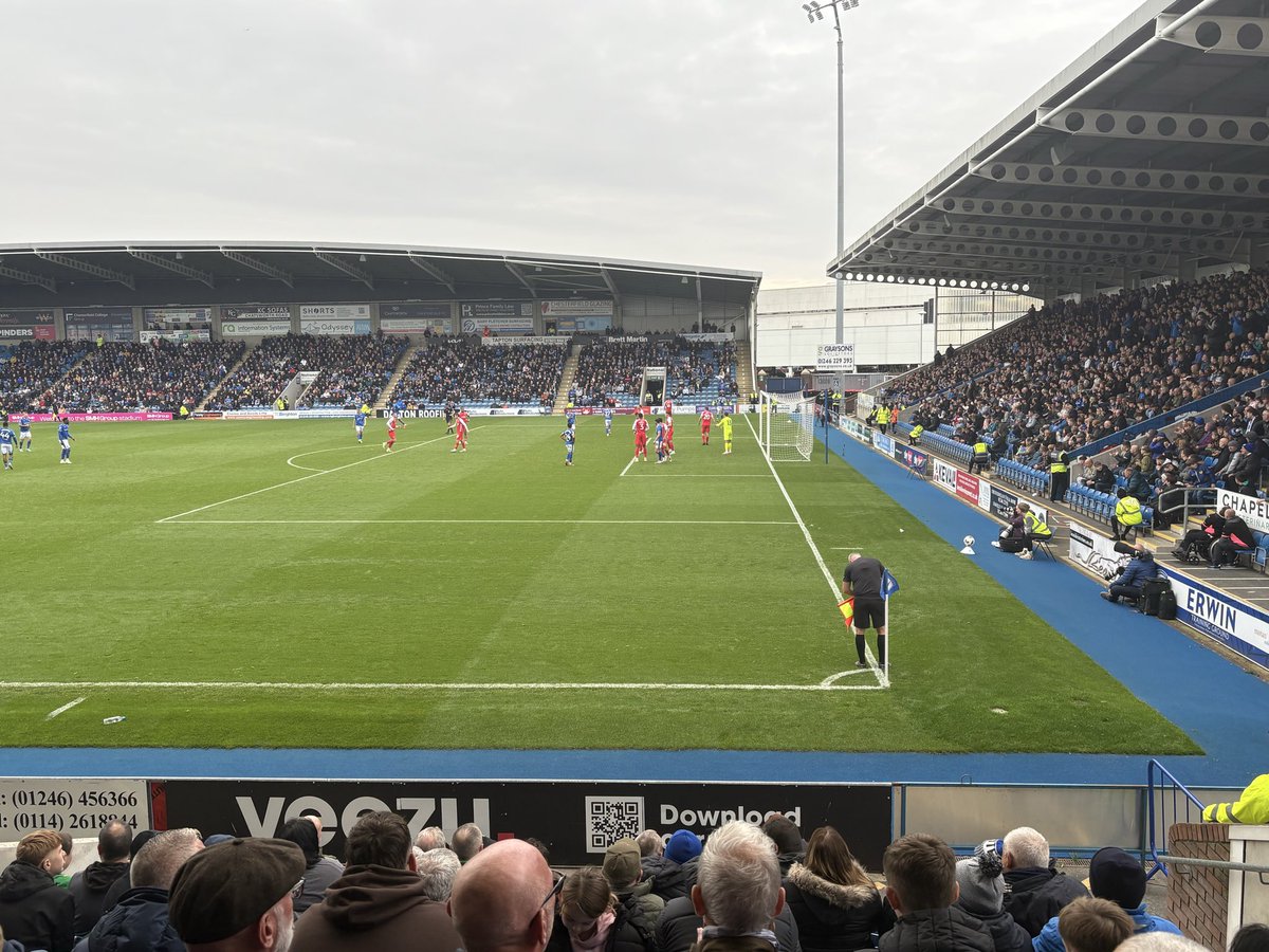 dpearsoncfc's tweet image. 2025 football matches. Game 38 @ChesterfieldFC 1-1 @ftfc