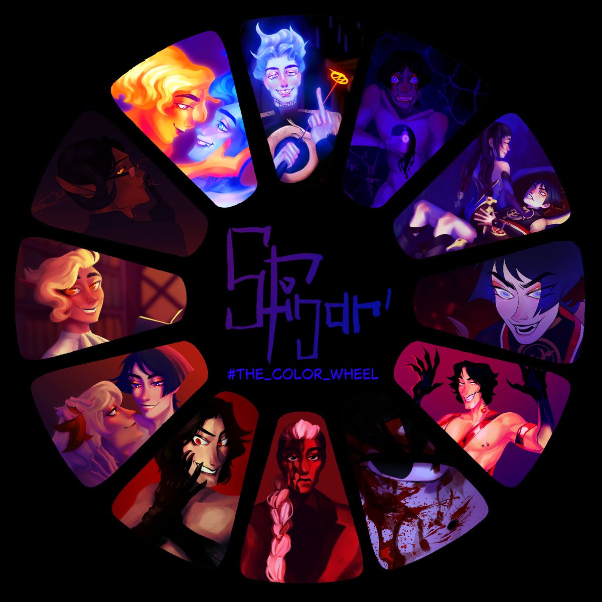 sfinar's tweet photo. 💜 #the_color_wheel #thecolorwheel https://t.co/5VJn2htLzf