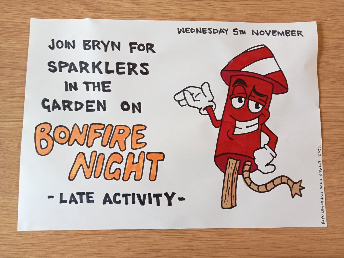 ManInPaintUK's tweet image. #NEWACTIVITIES for the residents of my day job in the month of #November... We&apos;ll have #sparklers in the garden on #BonfireNight 🤩🎨🎆🎇🧨 #GoodTimes

#artistsonx #maninpaint #80sbaby #geek #geekartist #geekart #proudgeek #retrogeek #geeklife #popculture #popcultureart #art