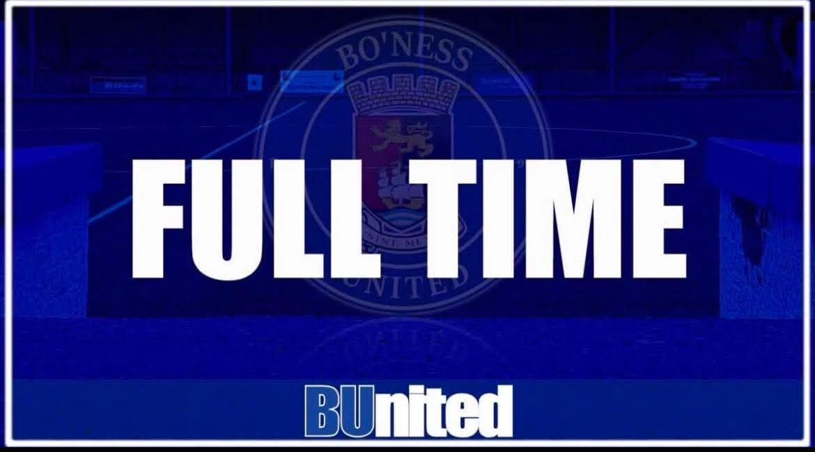 Bo'ness United FC tweet media