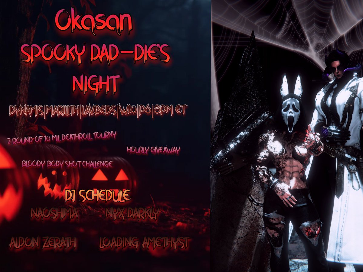 come join us tonight!!

Location: DYNAMIS|MARILITH|LAVBEDS|W10|P6| 8PM EST