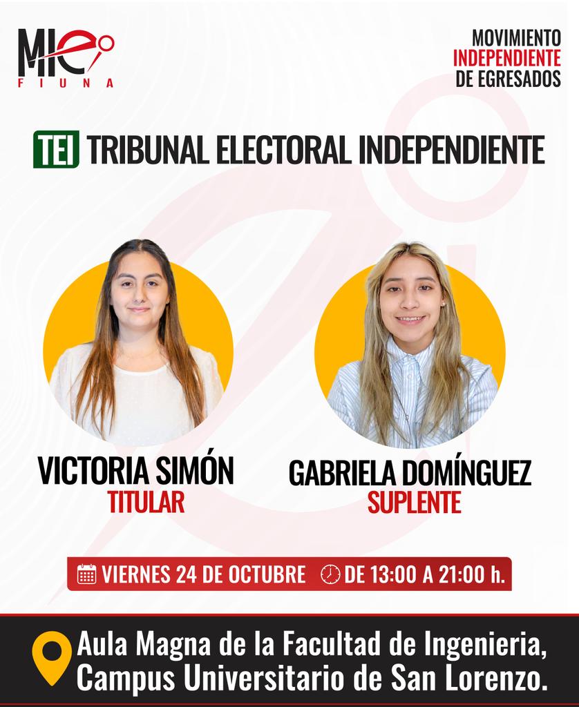 Una ingeniería que piense, cree y transforme 💡

Nuestro equipo: personas que creen en una FIUNA independiente, innovadora y comprometida con el desarrollo del país.

Desde el MIE, impulsamos una gestión que conecte ciencia e industria para una verdadera #IngenieríaDelSigloXXI.
