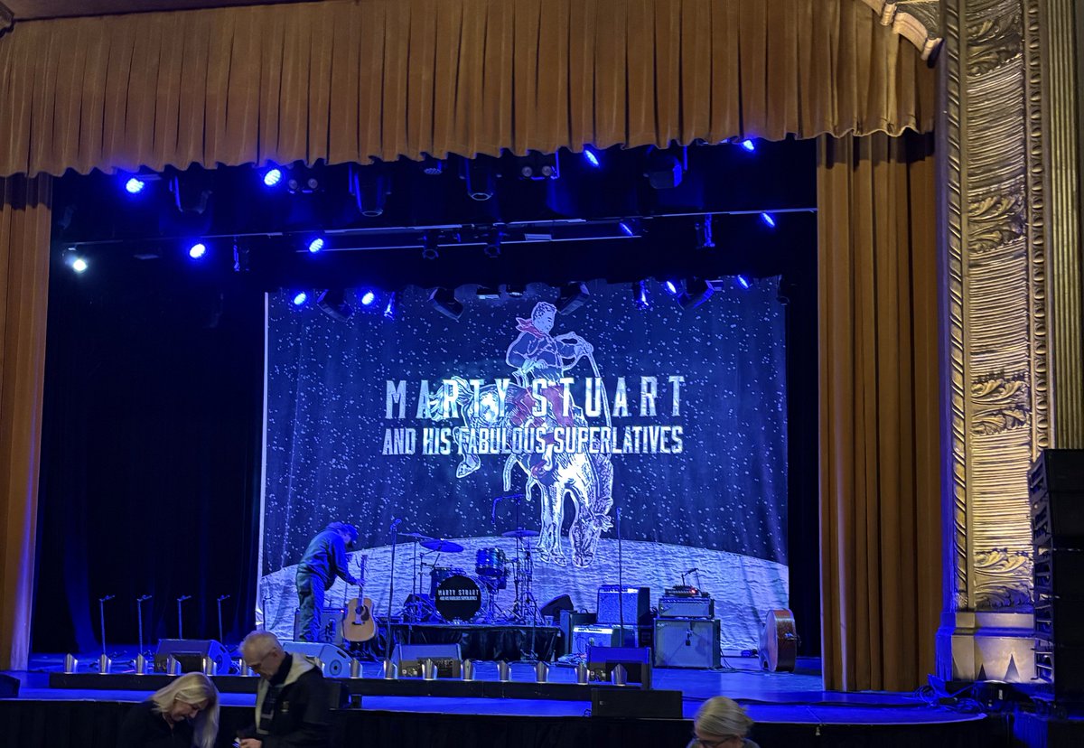 Had a little Country Friday last night and saw Marty Stuart and his Fabulous Superlatives in Tarrytown, NY.  Possibly the most talented group of musicians I’ve seen live.