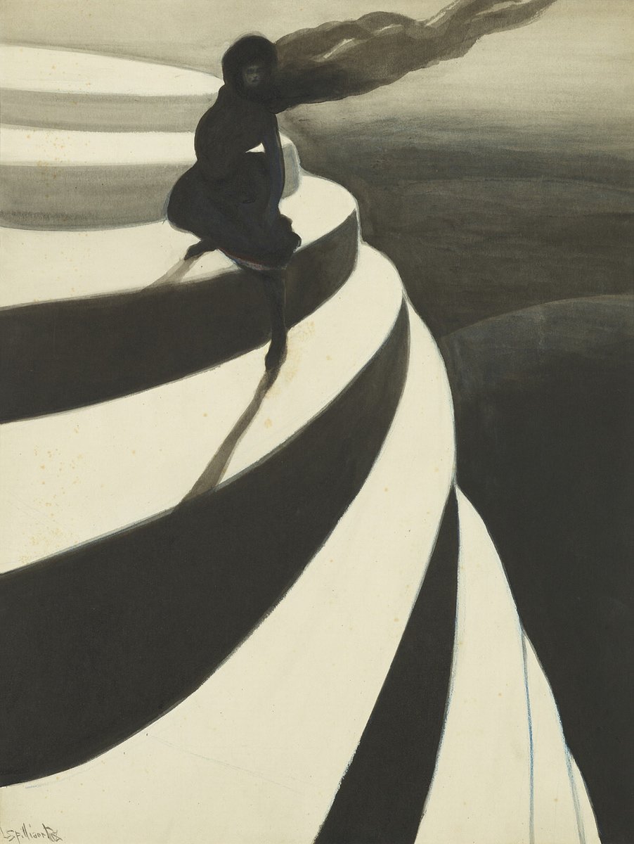 📷 Leon Spilliaert “Vertigo” 1908