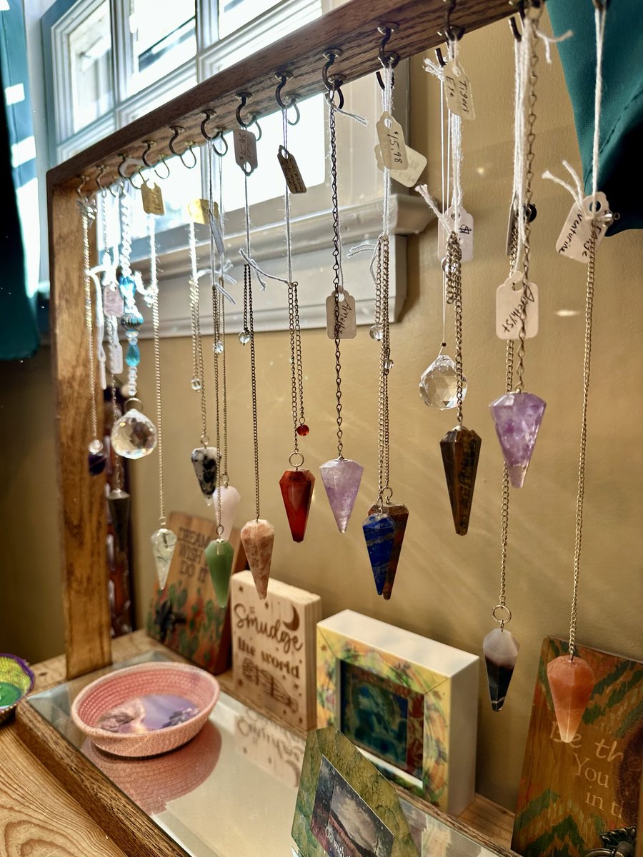 wisdom_ages's tweet image. When we opened up this morning, it looked like somebody had been leaving #rainbow footprints all over the floor of the store! 😍 
It’s the amazing light and color refracted off all of these bright and #sparkly suncatchers! 😊 
When you stop in today, you can pick out a new piece
