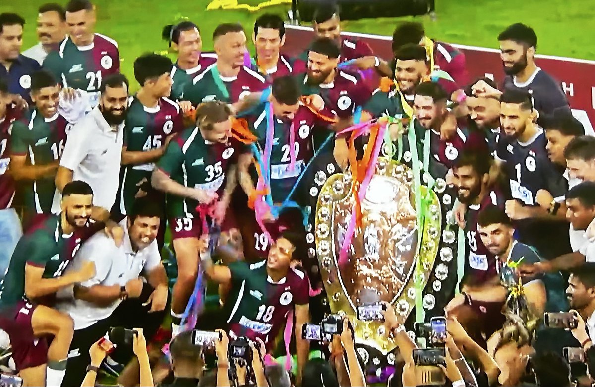 Even at our lowest point, beating them isn’t a big deal. Joy Mohun Bagan 💚❤️