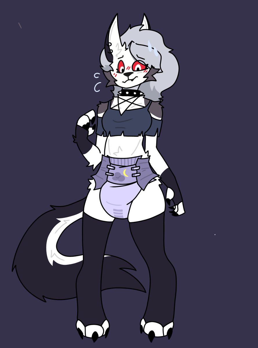 Diapered loona in color :D

She was fun to digitalize