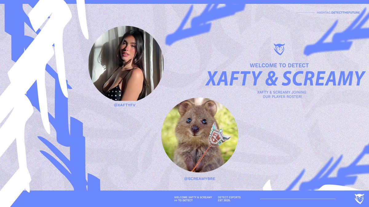 Two outstanding talents have joined our team — welcome aboard, future stars! 🌟💪

<a href="/xaftyv/">Xafty</a> &amp; <a href="/screamybre/">Screamy</a>