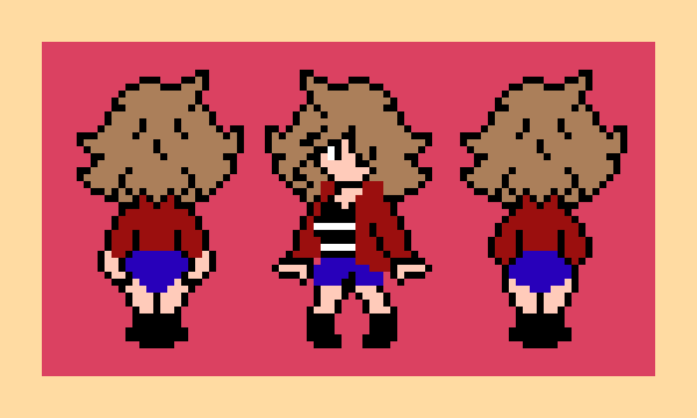 A Cute gift someone made for me ^^ <a href="/VerdeVoron/">VoronVerde 🇨🇱👀</a> he is talented a makes cute pixel art ouo its the first time someone draws my sona and i'm really in gratitue :'D