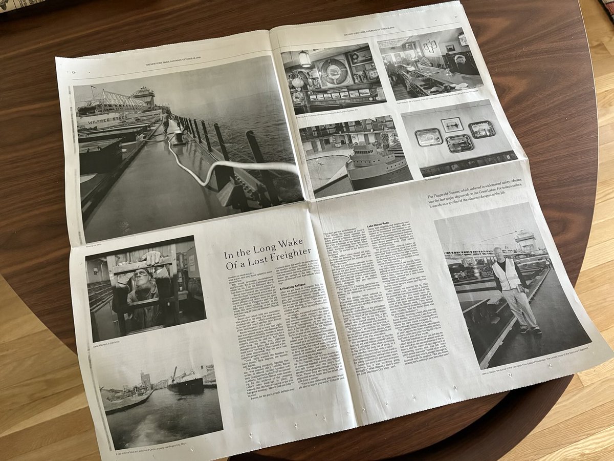 Five page spread in today’s <a href="/newyorktimes/">Go to @nytimes</a> Take THAT, ⁦⁦<a href="/McConaughey/">Matthew McConaughey</a>⁩ 😉