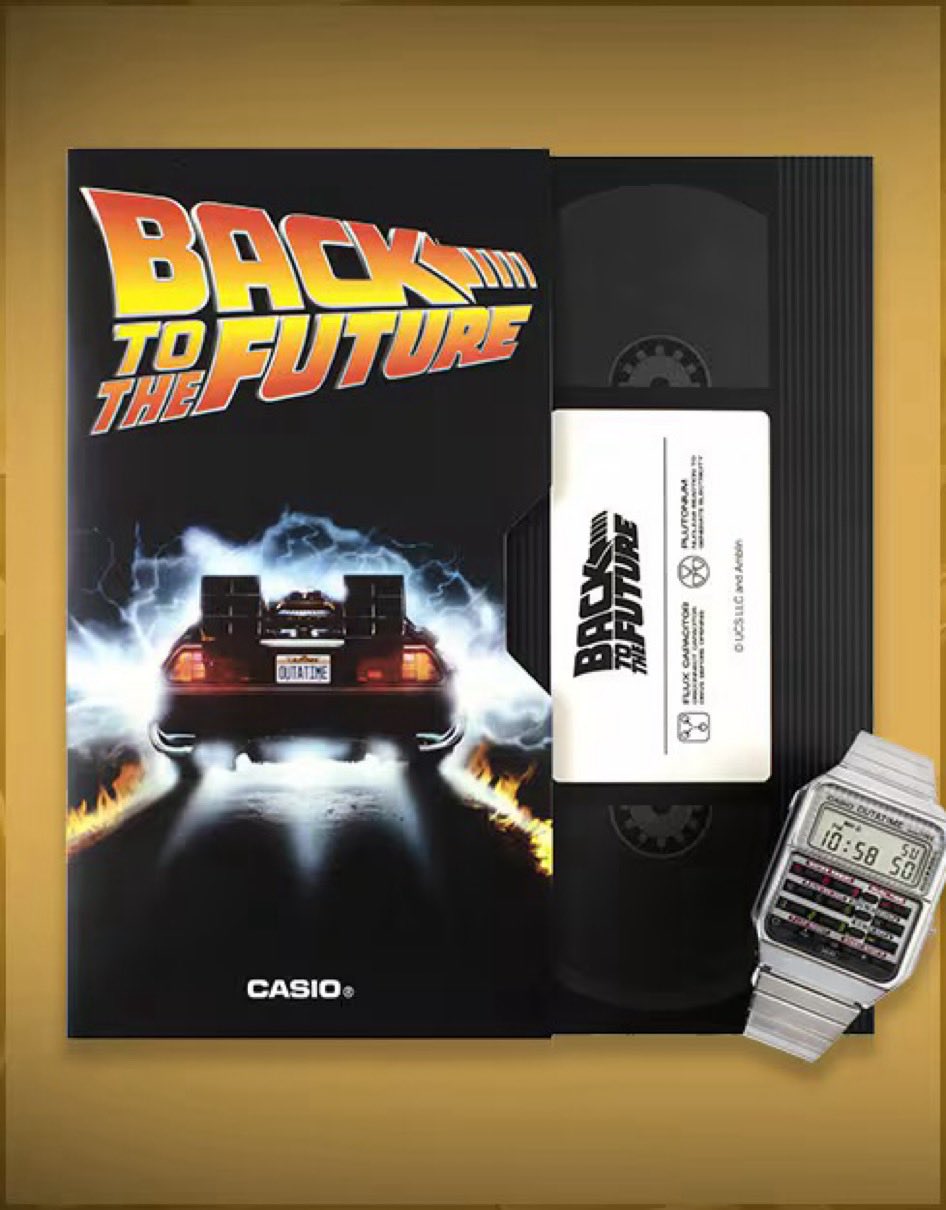 CASIO CA-500WEBF-1AJR バックトゥザフューチャー CASIO CA-500WEBF