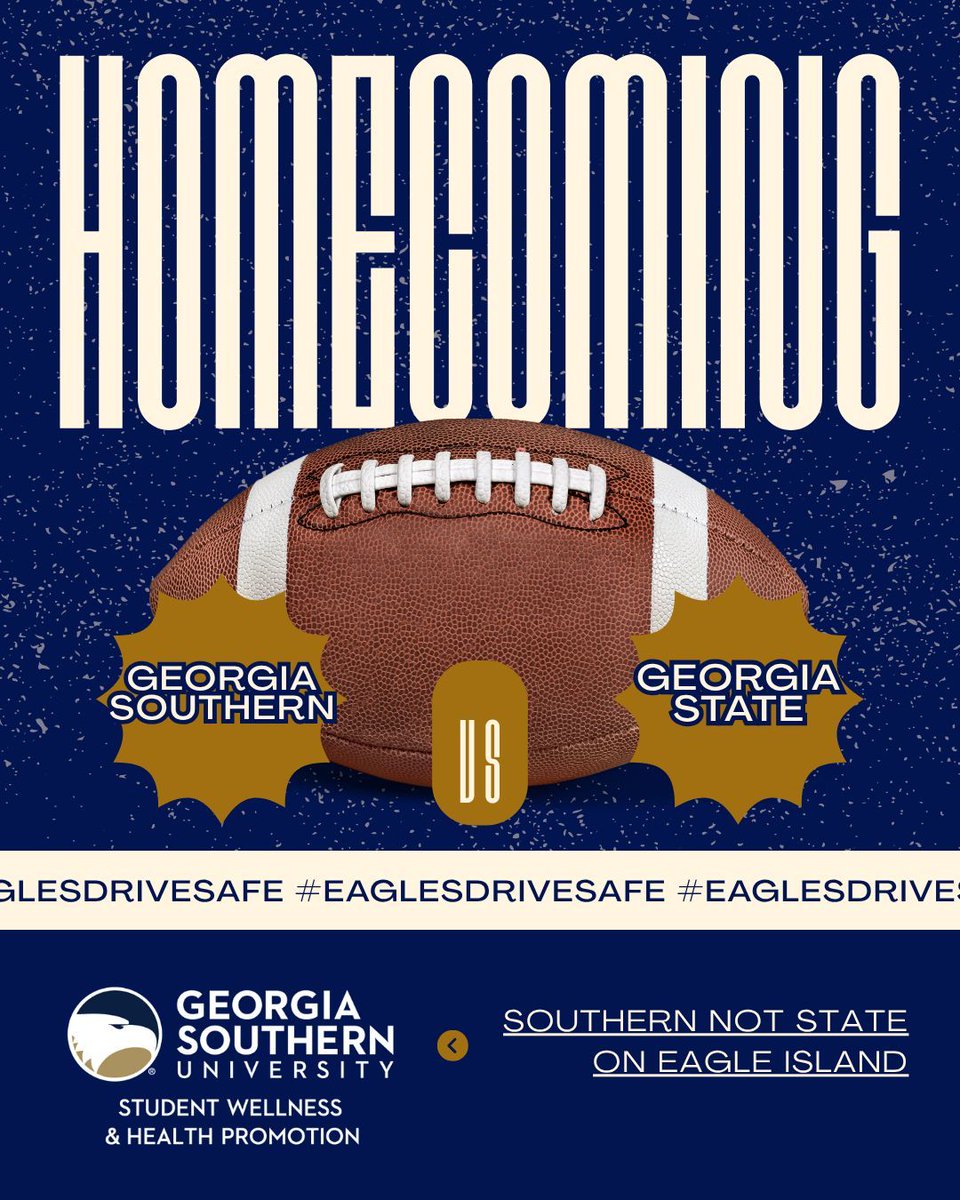 GSswhp's tweet image. Pack Paulson to show that it&apos;s Southern Not State this Homecoming! Show your Southern spirit and remember that #EaglesDriveSafe !!!