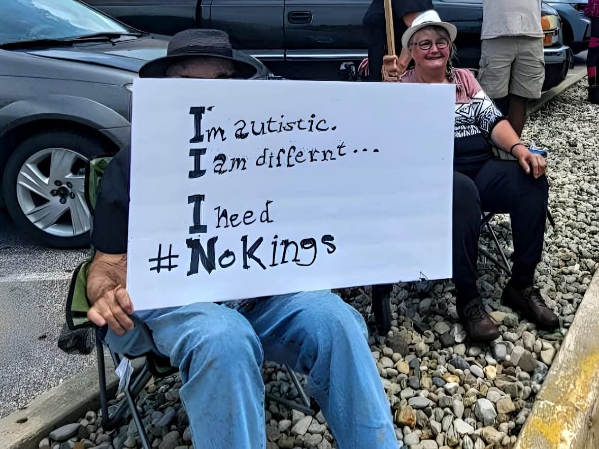 johnnyprofane1's tweet image. Honestly, I hope for the best.

Fighting the fear.

Stay safe. Stay weird. Stay fierce.

#NoKingsInAmerica #Neurodivergent #ActuallyAutistic