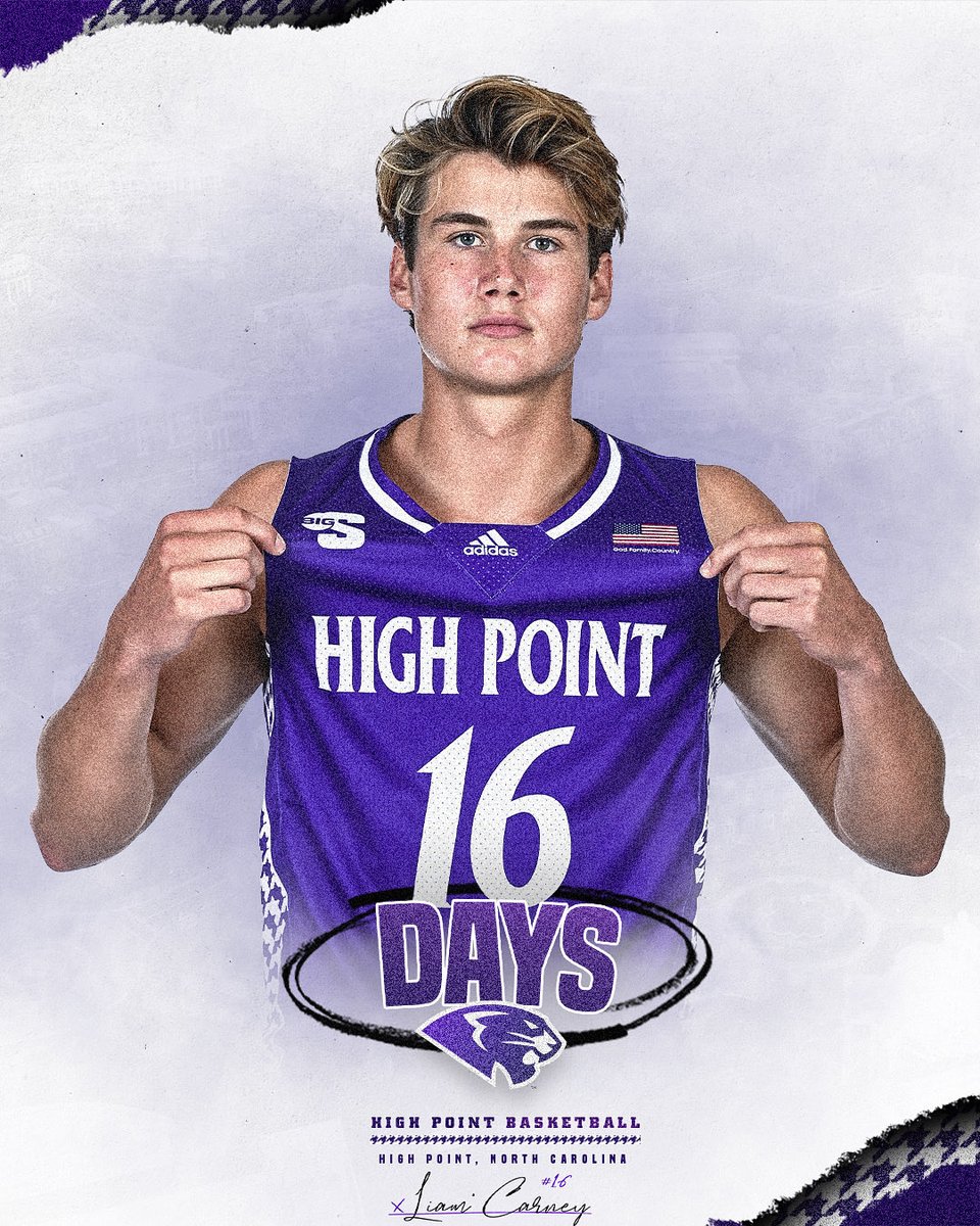 HPU Men's Basketball (@hpumbb) on Twitter photo 16 days from first official GAME DAY ‼️
#GoHPU x #OnTheProwl 16 days from first official GAME DAY ‼️
#GoHPU x #OnTheProwl