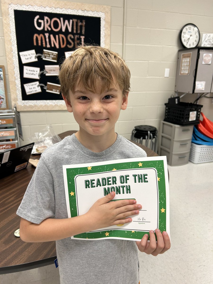 Oh how this Jr. Trojan loves to read! <a href="/MVESGainesville/">Mt. Vernon Exploratory School</a>