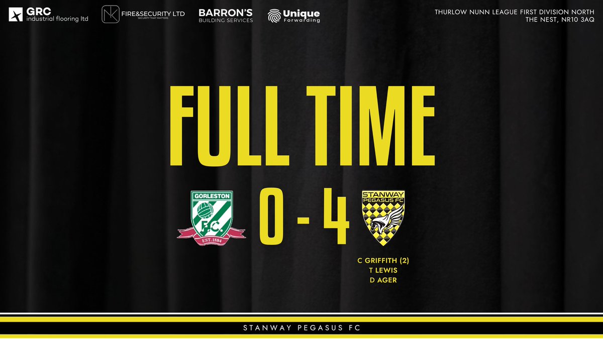 🔚 FULL TIME

A dominant display on the road. 

Callum Griffith grabbed a brace including a free-kick finish, Tom Lewis opened the scoring early in the second half and Dean Ager netted in just his second appearance back. 

#GORRES || 🟢 0–4 🟡 || #UTSP