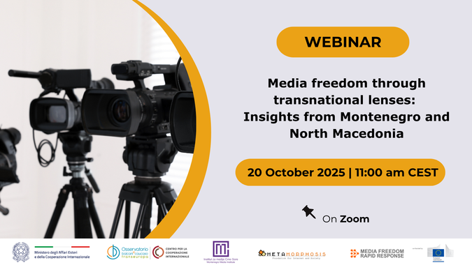 Institut za medije Crne Gore tweet media