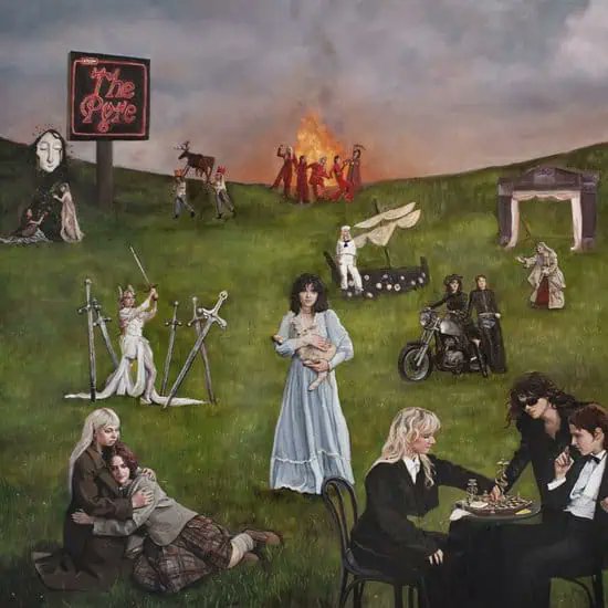 Psychedelia is even better in French ! 

"Riffle" is a majestic, soaring track. 

"Les fleurs meurent sous ton regard
Les mers se brisent dans tes bras
Le pouvoir de tes mains m’éclatent
Je grimpe au ciel avec hâte
Le pouvoir de ton grand orage"

#TheLastDinnerParty #FromThePyre