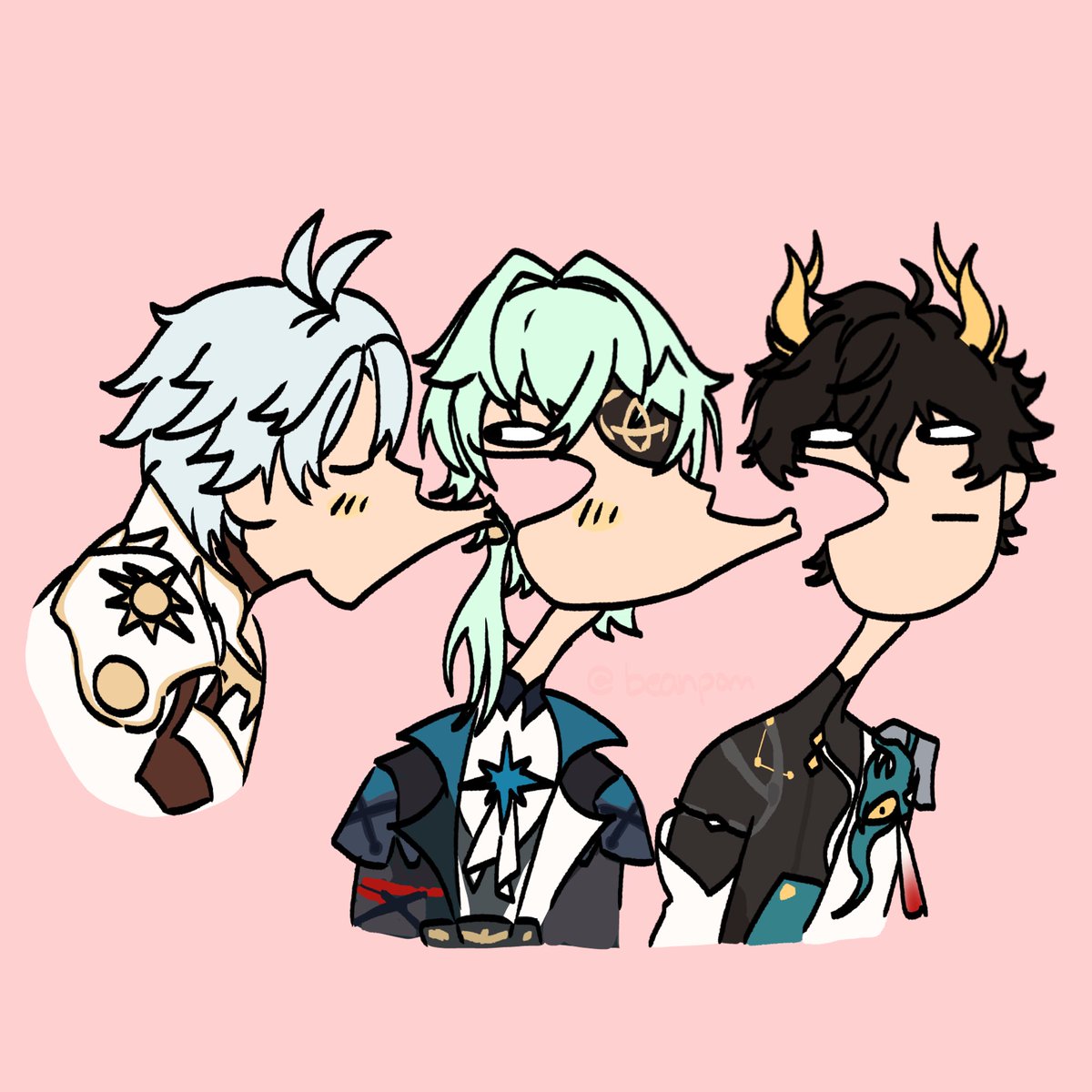 based on that hoyolab fan event

#phainaxa #anaxaheng