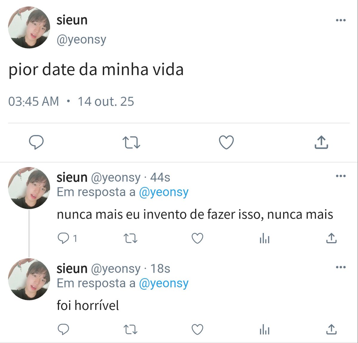 au #suhosieun #shse #whc 

onde:

suho leva um ghosting depois de um date aparentemente perfeito com sieun e decide investigar o motivo

mas a verdade dói mais que uma consulta no dentista. ou será que não?
