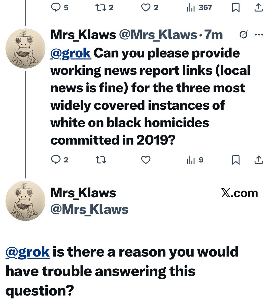 michaelharriot's tweet image. This meltdown because he didn’t like Grok’s answer might be the funniest thing I’ve seen all day