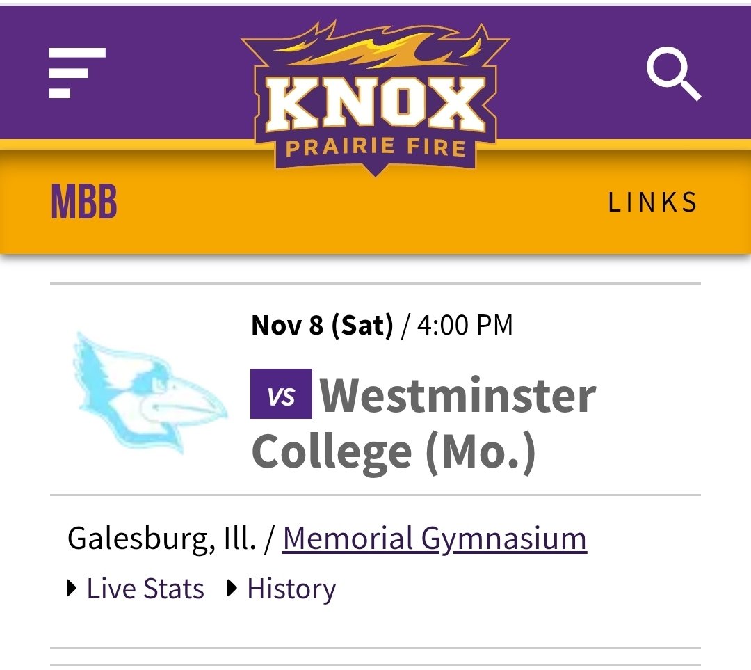 nategonner's tweet photo. Three more Saturdays before @KnoxMBB returns to our lives. Let's hope they fly by. #d3hoops  #LightYourFire #readytocallsomehoops https://t.co/9e1ZcXeliO