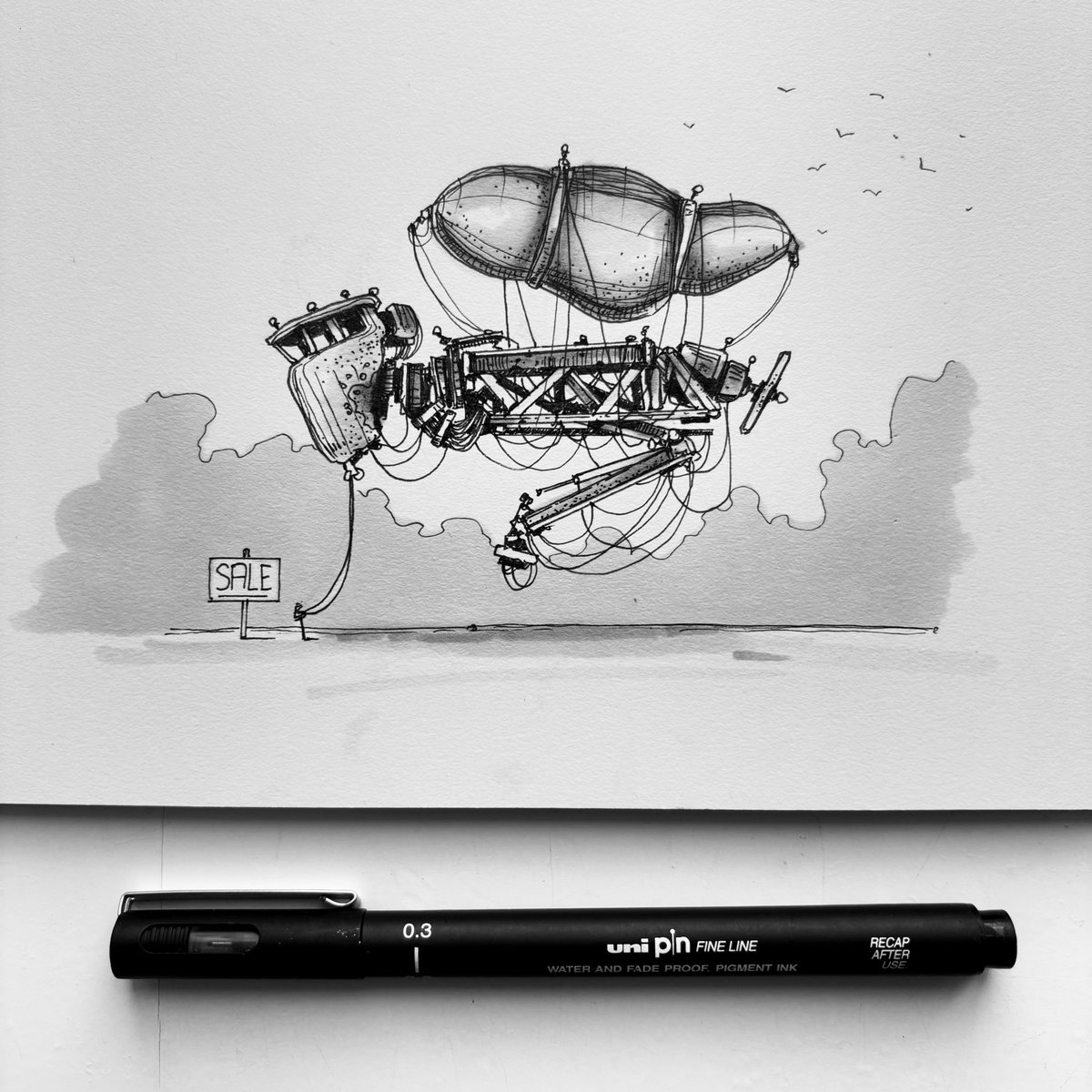 “Deal” 18th #inktober