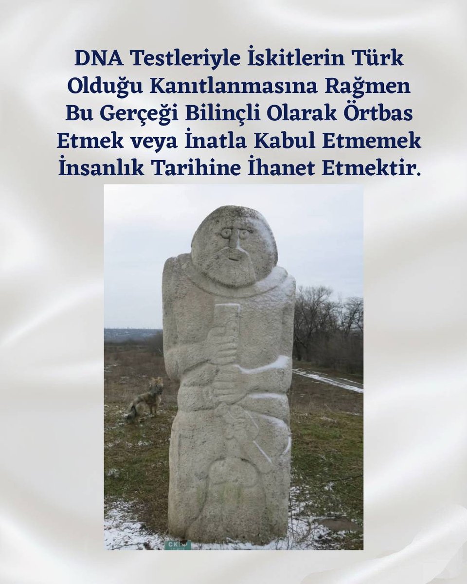 Hazar Tandoğan (@tandoganhazar) on Twitter photo İngiliz Nature Communications dergisinde yayımlanan bir DNA analizine göre, İskit kurganlarından çıkarılan insanlar üzerinde yapılan DNA testine göre, İskit DNA'sı Orta Asya Türklerinin DNA'sına en çok benzeyen DNA'dır. Benzer bir DNA testi Science Advances dergisinde yapılmış ve İngiliz Nature Communications dergisinde yayımlanan bir DNA analizine göre, İskit kurganlarından çıkarılan insanlar üzerinde yapılan DNA testine göre, İskit DNA'sı Orta Asya Türklerinin DNA'sına en çok benzeyen DNA'dır. Benzer bir DNA testi Science Advances dergisinde yapılmış ve