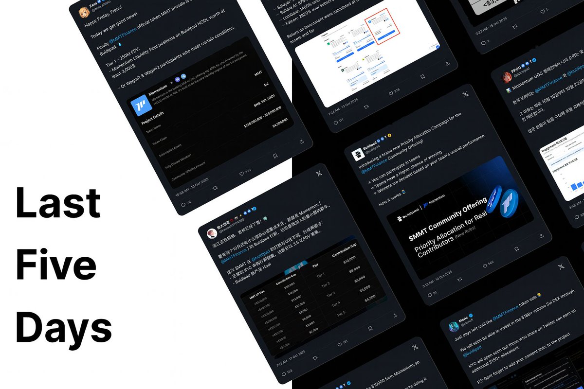 Jargon (@jargon_sol) on Twitter photo 👀 <a href="/MMTFinance/">MomentumⓂ️Ⓜ️T</a> has launched a new community campaign on <a href="/buidlpad/">Buidlpad Ⓜ️Ⓜ️T</a> 
Excitement is growing for $MMT, which we've been hearing about more and more lately.
It stands out with its community tasks on BuildPad, early participation rewards, and unique “Title Deed Pack” system🔥
We'll 👀 <a href="/MMTFinance/">MomentumⓂ️Ⓜ️T</a> has launched a new community campaign on <a href="/buidlpad/">Buidlpad Ⓜ️Ⓜ️T</a> 
Excitement is growing for $MMT, which we've been hearing about more and more lately.
It stands out with its community tasks on BuildPad, early participation rewards, and unique “Title Deed Pack” system🔥
We'll