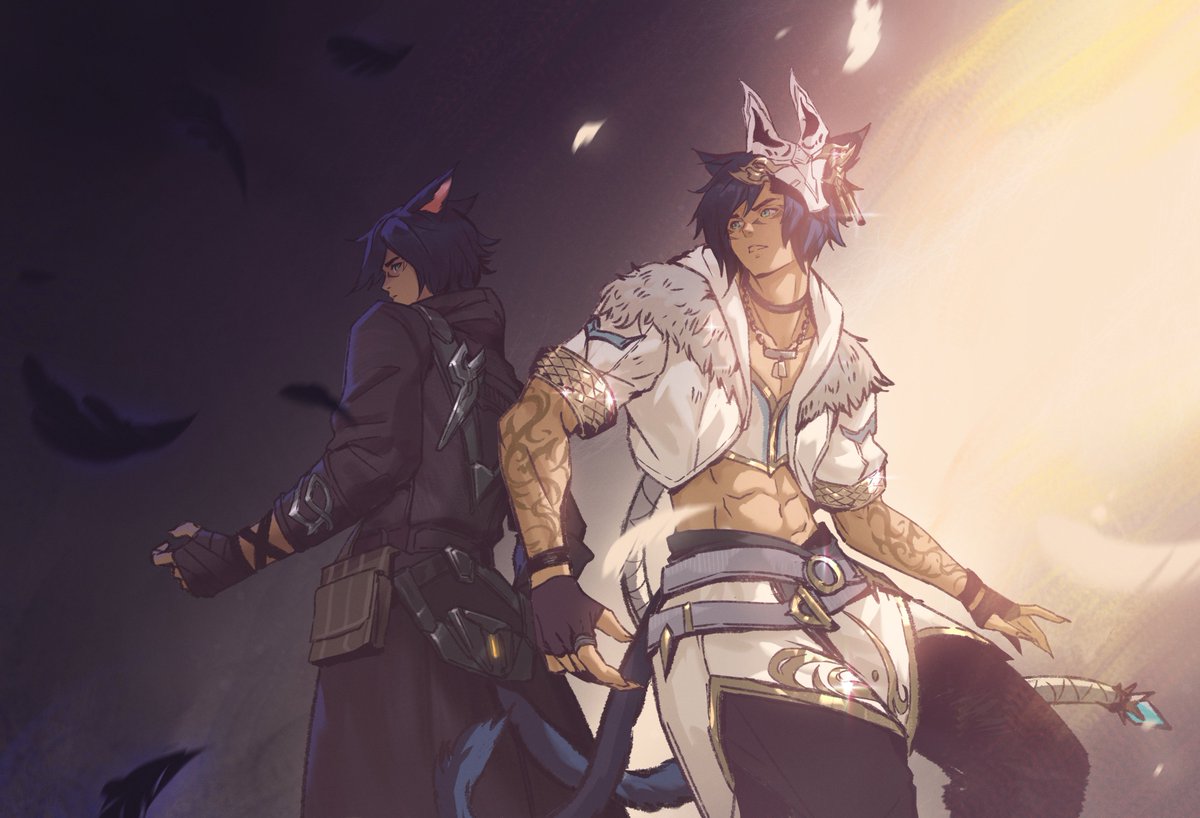 Light vs Dark  #FFXIV #FF14