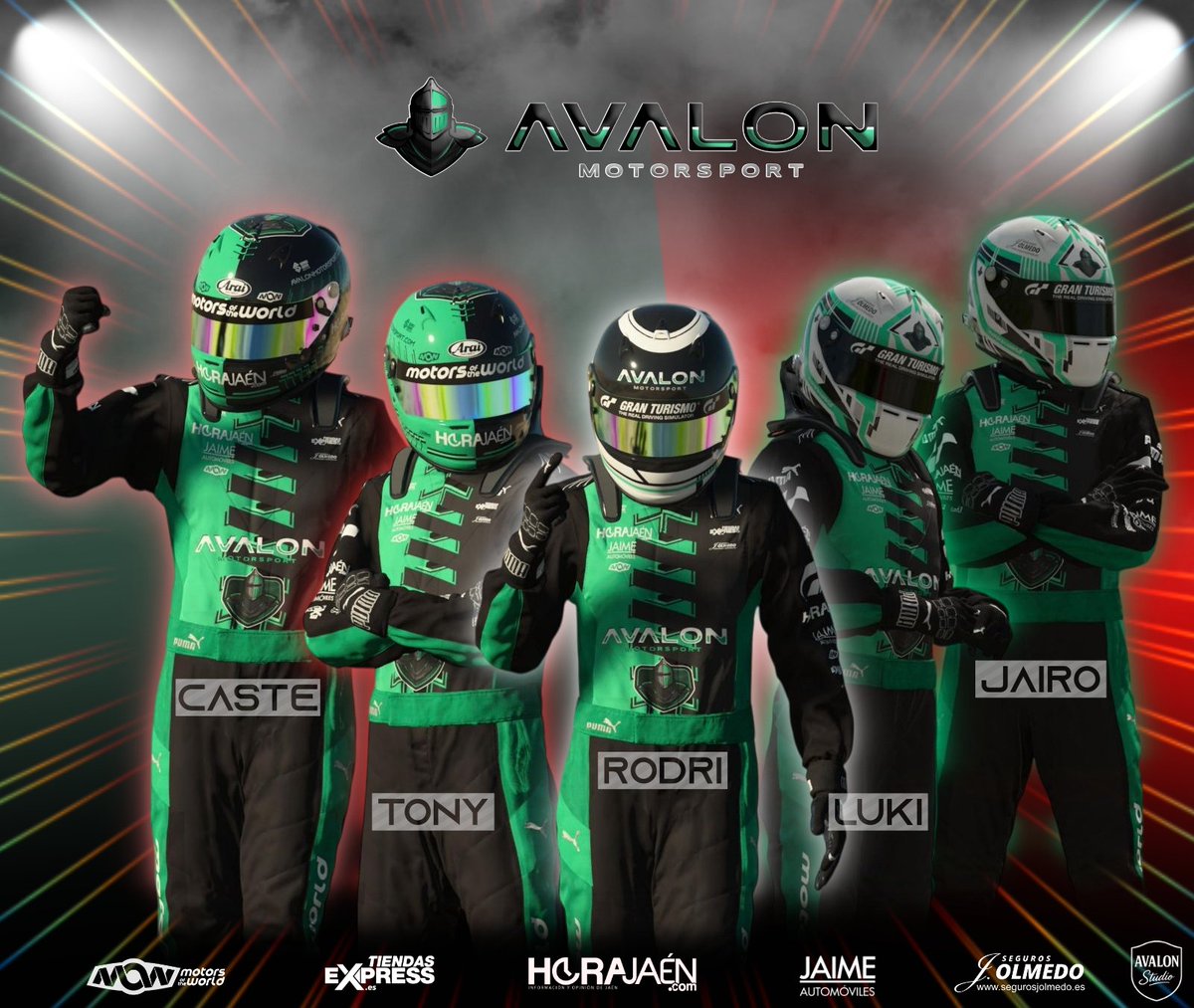 💥💣FICHADOS 💣💥

Trazamos puentes🌉 que se elevan a lo más alto del mundo del #Simracing 

5 Aves 🦅 deciden venir a anidar 🪺 en lo más alto de los muros del castillo 🏰 y procrear un sin fin de estrechos lazos y amistades 🫂

👤 <a href="/tony_morenico85/">REDS_Tony_Swap</a> 
👤 <a href="/REDS_Rodri/">Rodri</a> 
👤 <a href="/AVA_Caste/">Caste</a>