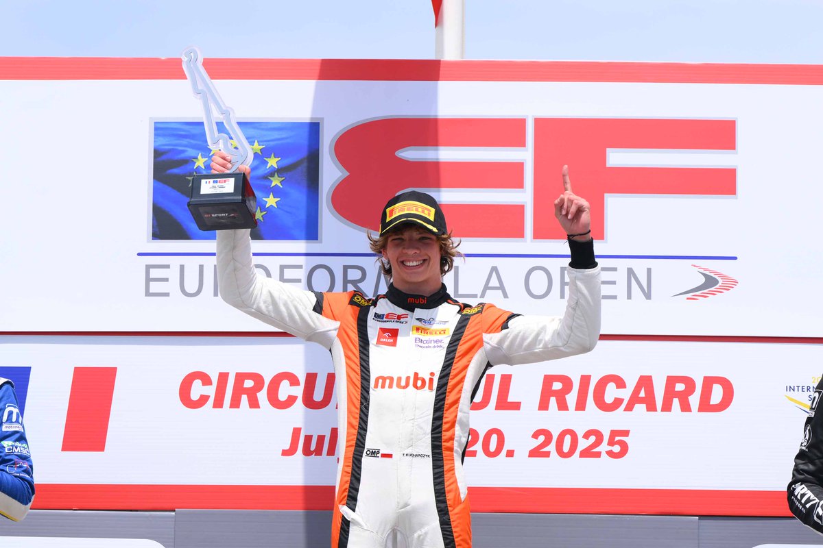 🇵🇱 TYMEK KUCHARCZYK IS THE 2025 EUROFORMULA OPEN CHAMPION!

The 19-year-old took six wins and eight further podium finishes to secure the title with one race to go.

📸 Fotospeedy

#EuroformulaOpen