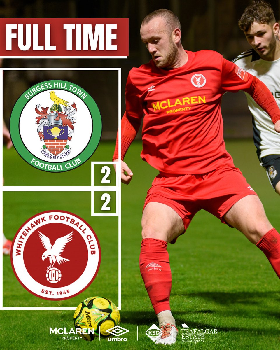 HawksFCOfficial's tweet image. 𝐅𝐔𝐋𝐋 𝐓𝐈𝐌𝐄

What a fight back! A goal from Coops with 10 minutes to go and an injury time equaliser from debutant Destiny Omofonwan Ojo see us erase a 2-0 deficit to snatch a point in Burgess Hill!

#COYH 🦅