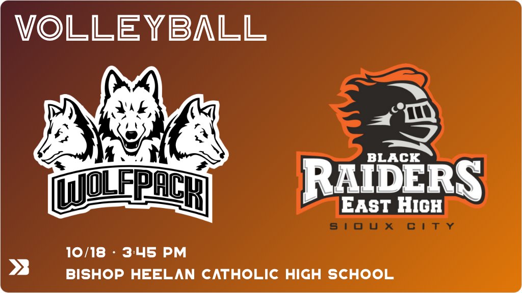 wolfpack_wc's tweet image. Volleyball (Varsity) Game Day! - Check out the event preview for the The Western Christian Wolfpack vs The Sioux City East Black Raiders. It starts at 3:45 PM and is at Bishop Heelan Catholic High School O'Gorman Fieldhouse. gobound.com/ia/ighsau/vb/2…