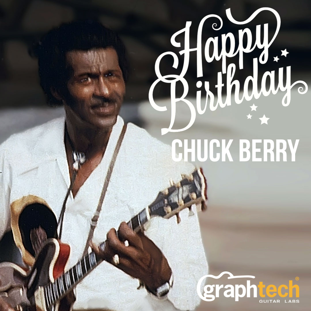 GraphTechGuitar's tweet image. Happy Birthday 🎸🎂 Chuck Berry
#ChuckBerry #GuitarLegend #RockStar #GuitarMaster #graphtechguitarlabs #🎸
