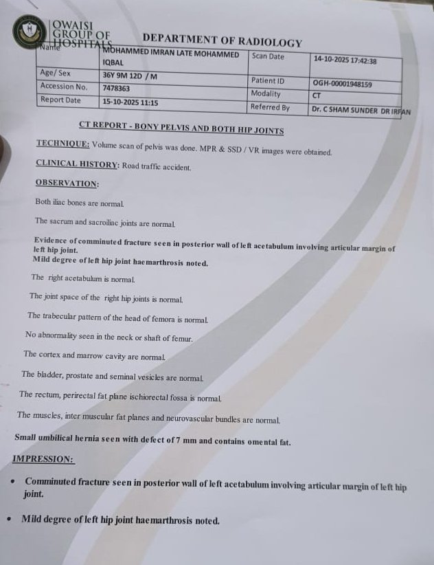 TGPWU's tweet image. 🚨URGENT | An on-duty @Uber_India driver, Mohammed Imran (4+ yrs, 4,500+ trips) met with an accident and has been admitted to Hospital.

Doctors have advised immediate surgery. We urge @Uber management to act urgently and support the driver &amp;amp; his family at this critical time. 1/2