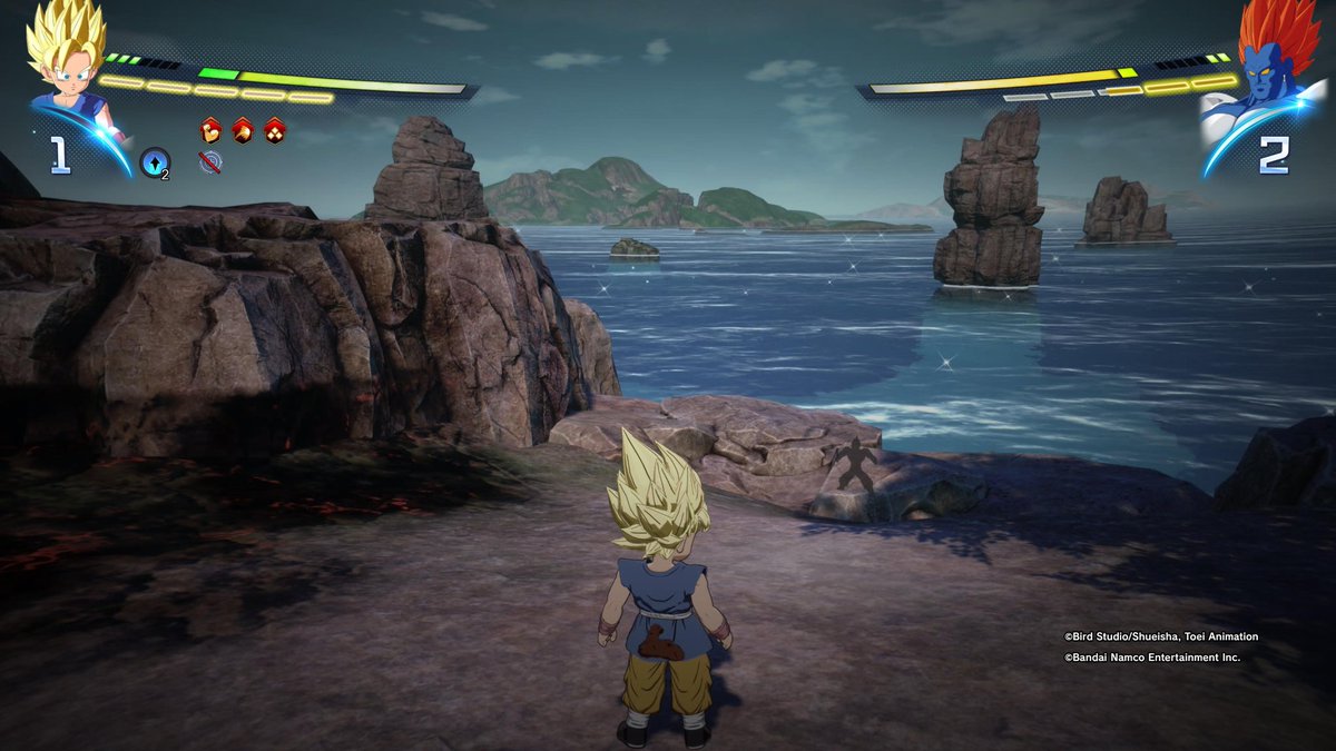 gotenssj91's tweet image. J&apos;aime pas ce filtre sépia qui se met en place quand on perds de vu l&apos;adversaire. Si on pouvait l&apos;enlever ou avoir le choix dans les paramètres ça serait cool 😀
#DBSZ