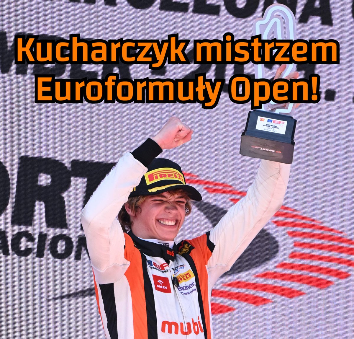 powrotroberta's tweet image. Mamy to! Tymek Kucharczyk wygrywa 2. wyścig Euroformuły Open na Monzy i zostaje mistrzem tej serii! WYGRAŁ O TYSIĘCZNĄ SEKUNDY!!!

Genialna wiadomość dla tego kierowcy kontekście jego walki o Formułę 2!!!

Brawo! Udostępniajcie, niech się niesie!

#F1pl #Elevenf1