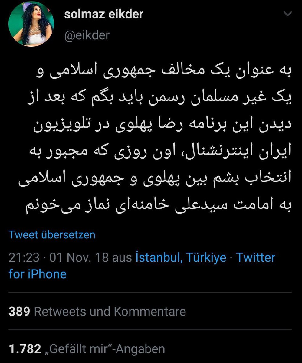 چپ‌ها دو دسته‌اند. راستگو و دروغگو. راستگو‌هاشون مثل سولماز ایکدر واقعیت رو صریح میگن. دروغگوهاشون اما مثل رسانه‌ها و فعالین حقوق بشر حقیقت رو پنهان میکنن. هرچه ج.ا بیشتر بمونه نفرتم از چپ و اصلاحطلب بیشتر میشه