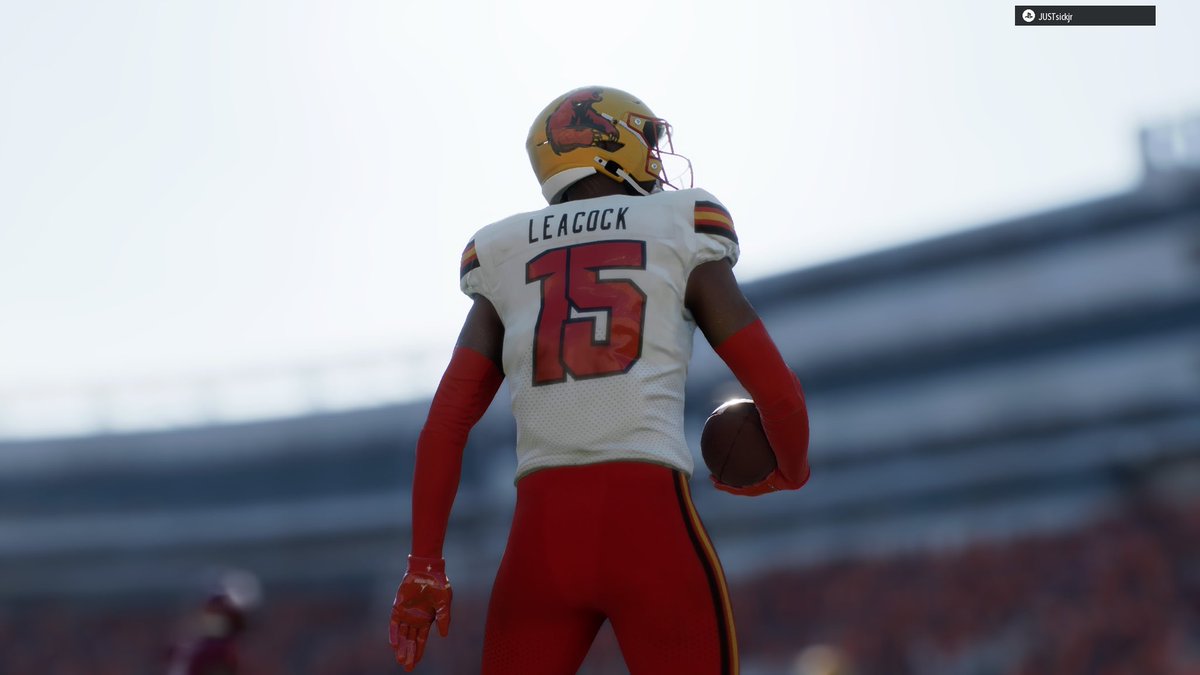 ScarBear_NECF26's tweet image. Remain undefeated in conference play as we take down the Hokies on the road. 

DL played bully football, racking up 6 sacks and goal line pick 6. Leacock does his thing with 3 TDs and 150+ yards.

#FromFactoryToField #NECFRecap 

5-2