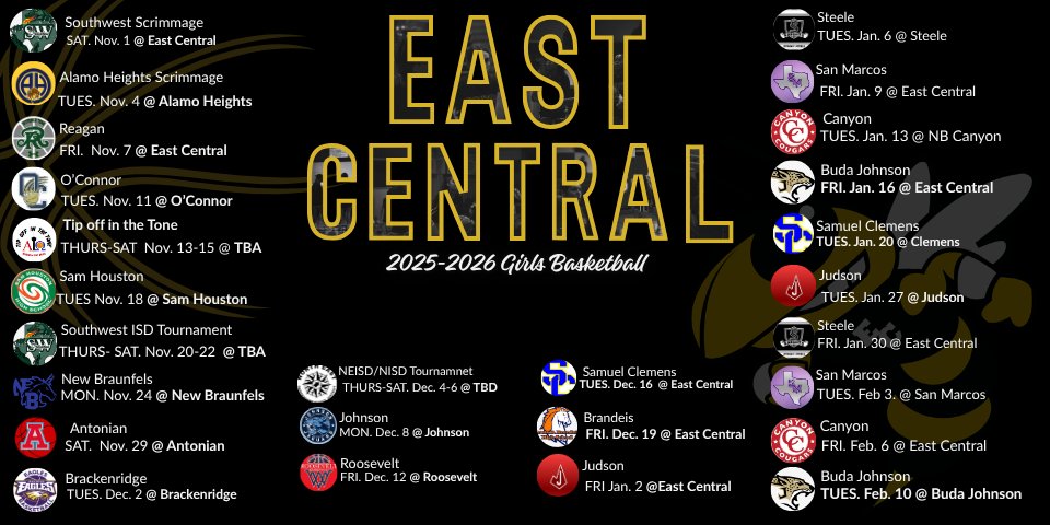 AND. HERE. WE. GO!

2025-2026 SEASON!

#HornetPride <a href="/ECISDtweets/">East Central ISD</a> <a href="/ArriolaSuzette/">Suzette Arriola</a> <a href="/maggiwelham/">Coach Welham</a>