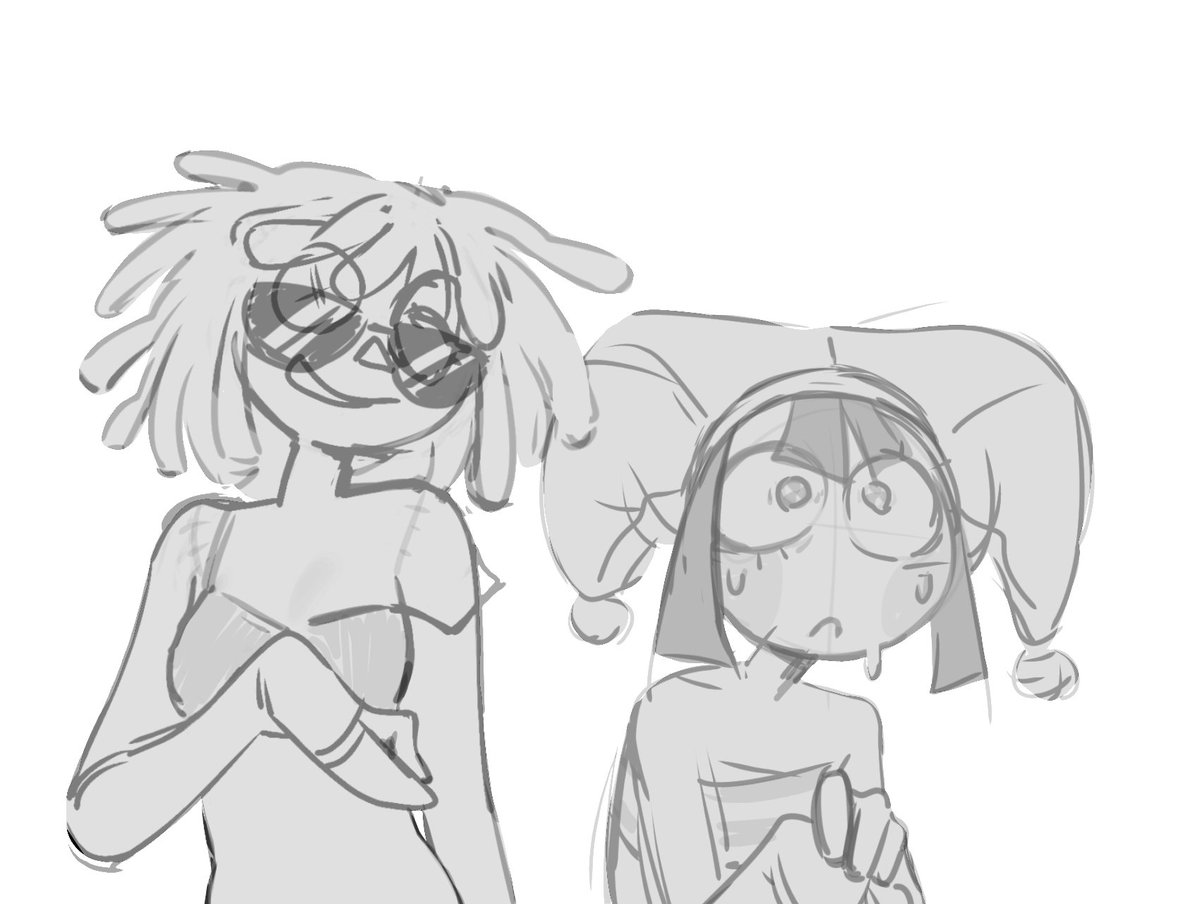 M0XCL0WN's tweet image. again jesterdoll but summer n losers edition

#tadc #theamazingdigitalcircus #jesterdoll