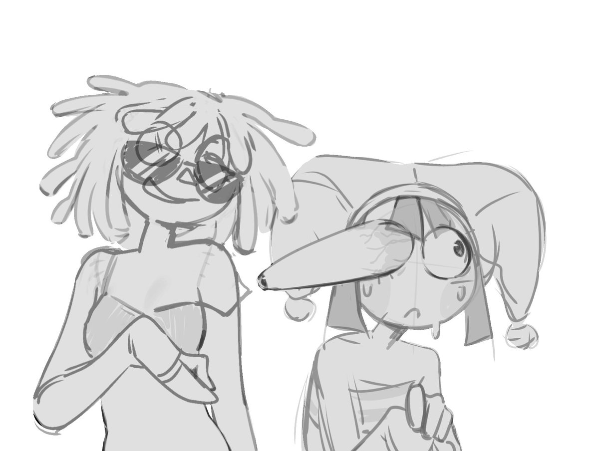 M0XCL0WN's tweet image. again jesterdoll but summer n losers edition

#tadc #theamazingdigitalcircus #jesterdoll