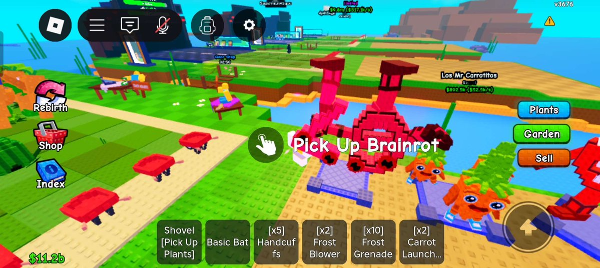g43090's tweet image. 517,5k per second dm me for offers steal a brainrot only #roblox #sab #pvb #trade