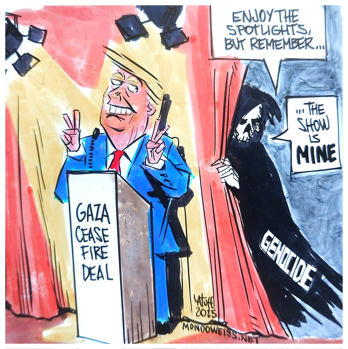 #Israel killed 11 members of the Abu Shaaban family in #Gaza on Friday. This is what 'ceasefire' means under necropolitics. This framework serves power, not liberation—the Zionist project and capitalism over Palestinian humanity.
<a href="/Mondoweiss/">Mondoweiss</a>